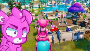 NUEVA UBICACIÓN OCULTA en FORTNITE 🤩 Aquí no hay quien viva Fortnite 741