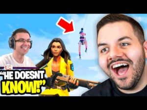 Nick EH 30 Went UNDERCOVER in my Fortnite Hide & Seek!