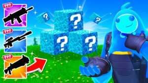 OTWIERAMY SIORBOWE *LUCKY BLOCK* w Fortnite