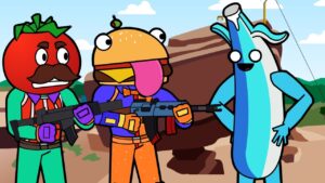 Polar Peely & Impossible Rock! Fortnite Animation