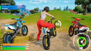 Racing Motorcycles In Fortnite! (Secret Update)