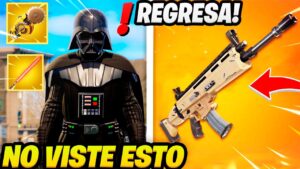 *SCAR VUELVE* 10 COSAS que *NO VISTE* NUEVA ACTUALIZACIÓN 21.10 FORTNITE TEMPORADA 3 NARUTO SKINS