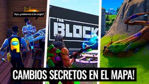 TOP! ACTUALIZACIÓN con NUEVOS CAMBIOS OCULTOS EN EL MAPA de FORTNITE v21.10