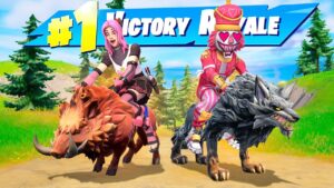 VINCO NELLA NUOVA STAGIONE DI FORTNITE CAVALCANDO GLI ANIMALI!