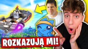 YouTuberzy ROZKAZUJĄ MI w Fortnite Sezon 3