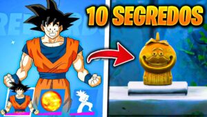 10 SEGREDOS DA NOVA ATUALIZAÇÃO DRAGON BALL NO FORTNITE!