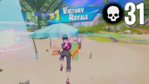 31 Elimination Solo vs Squads Win Full Gameplay Fortnite Chapter 3 Season  3 (PS4 Controller)
