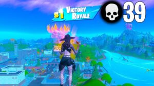 39 Elimination Solo vs Squads Win (Fortnite Chapter 3 Full Gameplay Season 3)