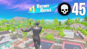 45 Elimination Solo vs Squads Win Full Gameplay Fortnite Chapter 3 Season  3 (PS4 Controller)