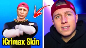 7 YouTuber mit EIGENEM FORTNITE SKIN! (iCrimax, Standart Skill..)