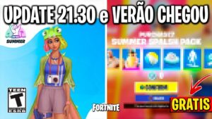 ASSISTA ANTES DA ATUALIZAÇÃO DE VERÃO 21.30 DO FORTNITE! (DESAFIOS, RECOMPENSAS e MAIS!)
