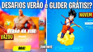 CONFIRMADO! RECOMPENSAS DE VERÃO NO FORTNITE e ITENS DRAGON BALL GRÁTIS?