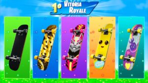 DESAFIO DO *SKATE ALEATÓRIO* no FORTNITE TEMPORADA 3!