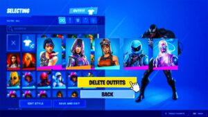 Deleting MY Fortnite Skins! (Early Access)