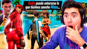 ESTO PASA SI HABLAS con RUBÍ usando MIDAS en FORTNITE 😱🥵 – JorgeIsaac115