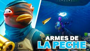 FAIRE TOP 1 en ARÈNE QU'AVEC les ARMES que je PÊCHE ! 🔫🎣