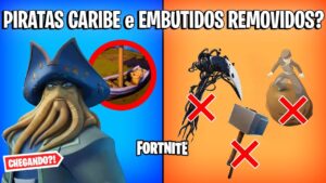 FORTNITE - SKINS PIRATAS DO CARIBE e ITENS EMBUTIDOS POLÊMICA?