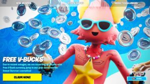 FORTNITE is SENDING FREE V-BUCKS!