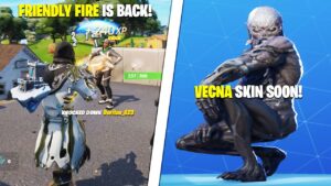 Fortnite Is ENTIRELY BROKEN! (Friendly Fire ENABLED, Steve Harrington)