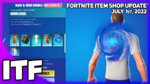 Fortnite Item Shop BLUE GALAXY BACK BLING IS BACK! [July 1st, 2022] (Fortnite Battle Royale)