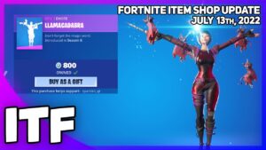 Fortnite Item Shop LLAMACADABRA IS BACK! [July 13th, 2022] (Fortnite Battle Royale)
