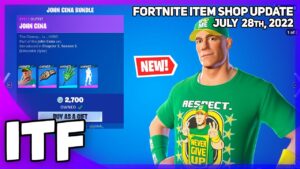 Fortnite Item Shop *NEW* JOHN CENA SET! [July 28th, 2022] (Fortnite Battle Royale)