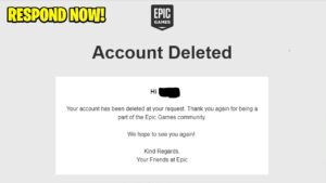 Fortnite is DELETING ACCOUNTS (You have 30 days to do this...)