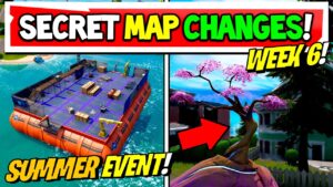 Fortnite v21.21 SECRET MAP CHANGES "Week 6!" Summer Fest Update!