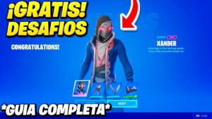 *GUÍA COMPLETA* Como CONSEGUIR la SKIN de XANDER y COMPLETAR  LAS MISIONES DE RECOMIENDA A UN AMIGO