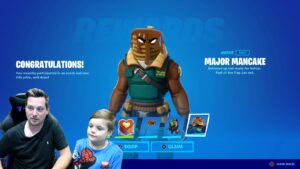 How To Unlock The FREE Fortnite Skin VERY EASY Unlocking Fall Guys FREE Fortnite Skin MAJOR MANCAKE