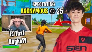 I Spectated An UNDERCOVER Pro In My Solo Tournament! (Fortnite)