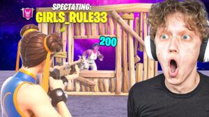 I Spectated GIRL PRO PLAYERS In Creative Fill...