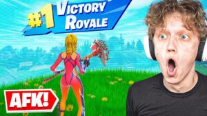 I Spectated an AFK Player Win In Fortnite... (impossible)