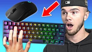 I Used The FASTEST Fortnite Keyboard...