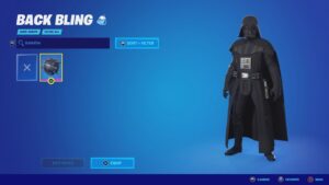 If You Equip THIS Backbling On DARTH VADER, Something Crazy Happens