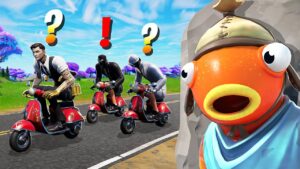 J'ESPIONNE des BOSS qui ROULENT sur la MAP de FORTNITE ! Secret Saison 3