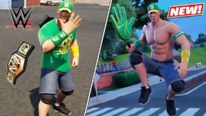 JOHN CENA Skin all Styles (U Can't C Me Emote) Gameplay! Fortnite