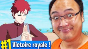 J'ai fait un TOP 1 incroyable avec Gaara sur Fortnite !
