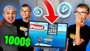 KUPUJE MOIM SIOSTRZEŃCOM WSZYSTKO CO ZBUDUJĄ W FORTNITE