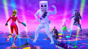 LE NOUVEAU CONCERT FORTNITE + Mise a jour DISPONIBLE !!