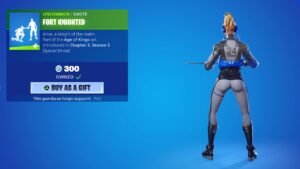 NEW Fort Knighted Emote in Fortnite