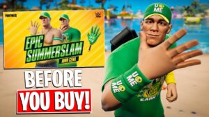 *NEW* JOHN CENA Showcase in Fortnite | WWE COMBOS!