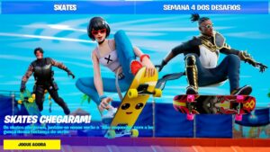 OS SKATES CHEGARAM NO FORTNITE!? NOVO EVENTO DE VERÃO E NOVO LOCAL SKATE PARK!