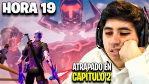 Pasé 24 HORAS ATRAPADO en el CAPÍTULO 2 de FORTNITE