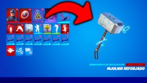 ¿Puede el Capitán América usar el MJOLNIR REFORJADO en Fortnite? 🔥