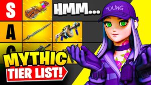 RANKING EVERY FORTNITE MYTHIC