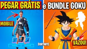 SKIN ANDROID GRÁTIS e DRAGON BALL CONFIRMADO NO FORTNITE! (UPDATE 21.20)
