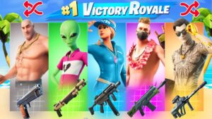 SKIN ÉTÉ ALÉATOIRE CHALLENGE sur FORTNITE