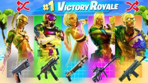 SKIN OR FLAMBOYANT ALÉATOIRE CHALLENGE sur FORTNITE