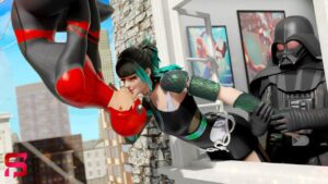 Spider-Man has the HOTS FOR Darth Vader's DAUGHTER - Fortnite